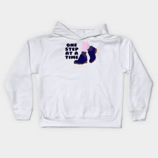 PHRASE one step at a time Kids Hoodie